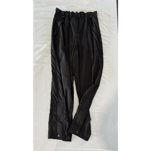 Athleta Nylon Black Trekkie High Rise Hiking Wide Leg Gorpccore Size 12